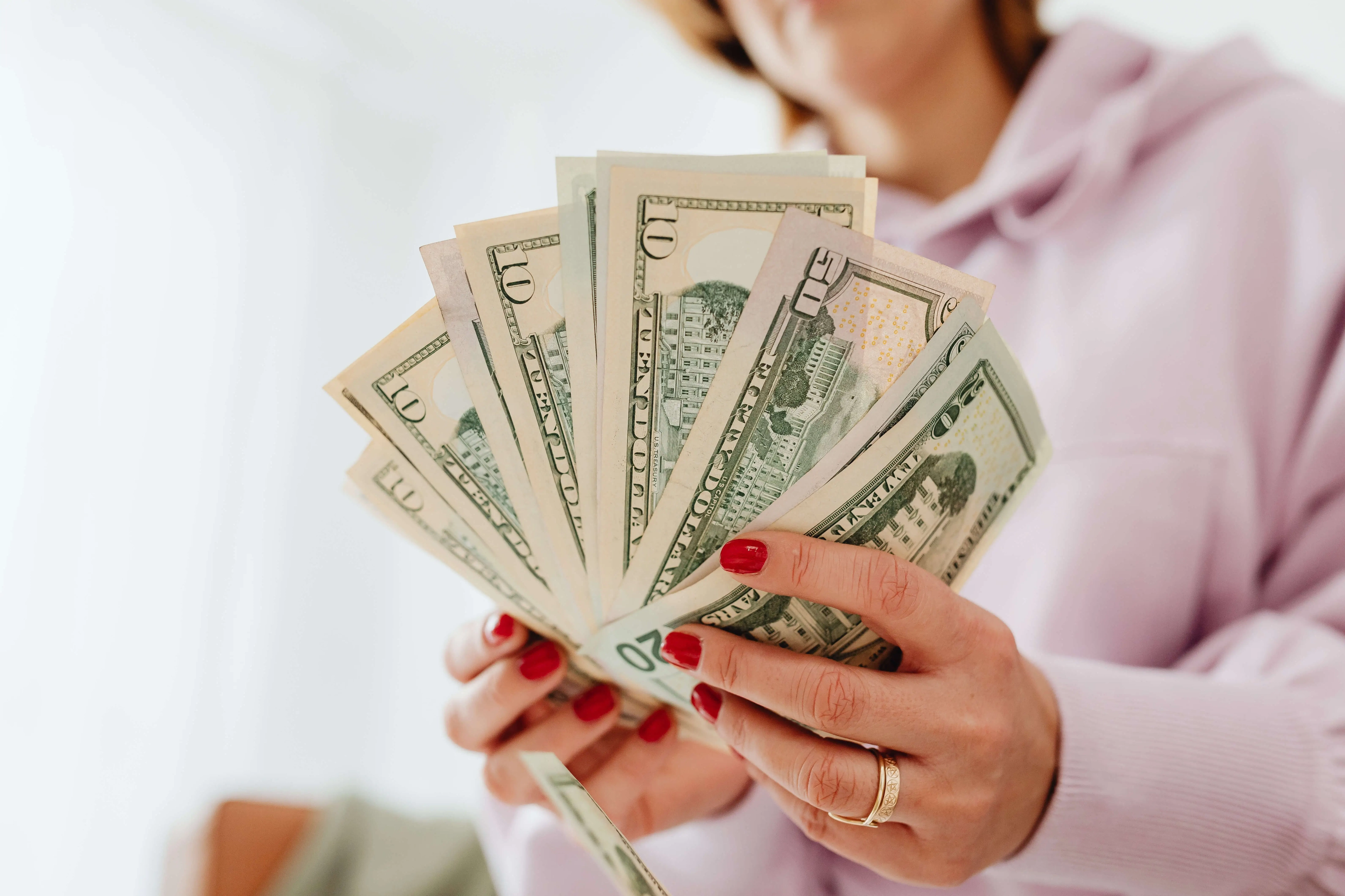 A client holding cash